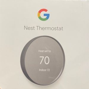New sealed Google Nest Thermostat, G4CVZ Charcoal